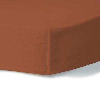 Febronie S&aacute;bana bajera algod&oacute;n rojo toscano 140x200x30