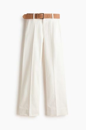 H&M Bootcut High Waist Jeans in White at Nordstrom, Size 16