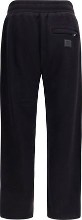 Dolce & Gabbana Mens Cotton Sweatpants Nero Pant Trousers