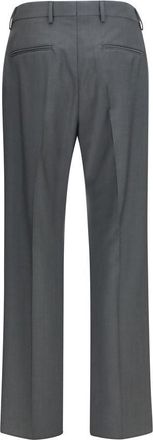 Valentino Mens Gray Wool Oves Aries Dress Pants