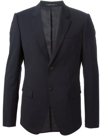 Emporio Armani two piece suit - men - Viscose/Spandex/Elastane/Acetate/Virgin Wool/Cupro - 46 - Blue