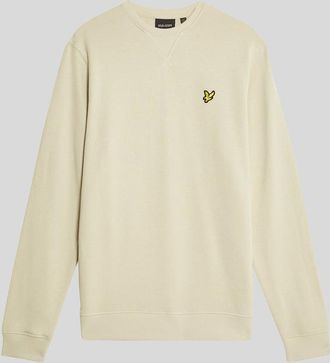 Lyle & Scott Katoenen Crewneck Sweatshirt - Grijs