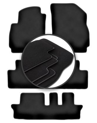 OEM Alfombrillas Premium Para Chevrolet Orlando I 7 Plazas (2011-2015)