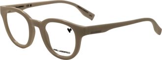 Karl Lagerfeld Unisex 47mm White Opticals