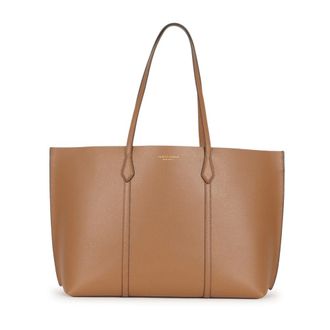 Tory Burch Tory Burch, Tote Bags, female, Brown, Size: ONE SIZE Perry Tote