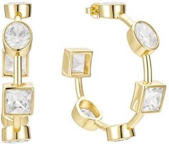 Untamed Petals Ravenna Hoop in Gold at Nordstrom