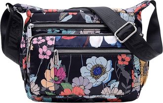 Generic Womens Bag Nylon Printed One Shoulder Messenger Bag Casual Mother Bag Large Capacity Womens Messenger Bag Canvas Bag Shoulder Bag for Women (B, One Si