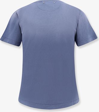 Golden Goose Womens Cotton T-Shirt Blue T-Shirts & Jerseys
