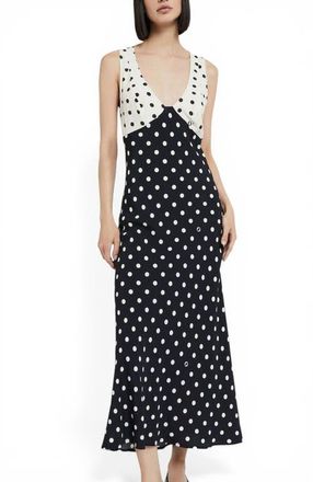 ottod'Ame Viscose Long Dress in Black at Nordstrom, Size 42 It