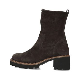 Paul Green 8133 Enkellaars - Dames - Schoenen - Bruin - Maat: 41 EU Su&egrave;de
