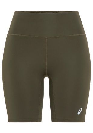 Asics Laufshorts ASICS CORE SPRINTER, Damen, Gr. XL, N-Gr, schwarz olive, Obermaterial: 79% Polyester, 21% Elasthan, Hosen Laufshorts, sportlicher Stil, f&uuml;r