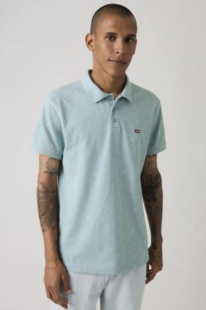 Levi's Polo Housemark - Hombre - XL - Azul / Vigo Geo Forget Me