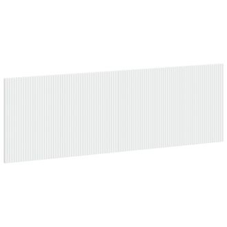 vidaXL Testiera Da Muro Arnhem Bianco Legno Ingegnerizzato Vidaxl