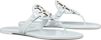 Tory Burch Miller Thong Sandal in Blue Whisper at Nordstrom, Size 10.5