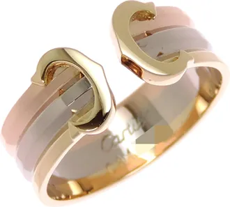 Cartier Yellow Gold (18K) Pink Gold (18K) White Gold (18K) Band Ring (Pre-Owned)