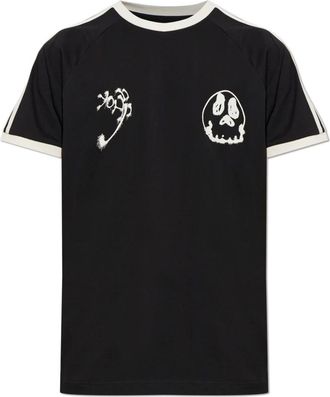 Yohji Yamamoto T-shirt Cali Grafica - - Tops - Uomo - Nero - 2XL