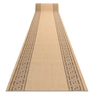 RugsX RugsX Sizal Floorlux Runner in Beige | Size: 120 cm x 390 cm