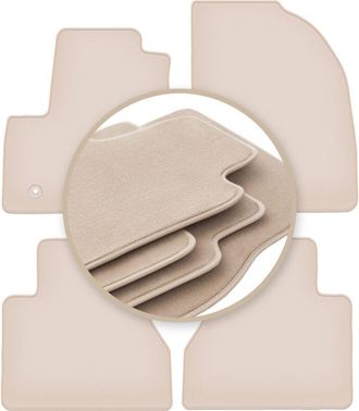 OEM Alfombrillas Beige Premium Para Ford Tourneo Connect Kombivan 2013-2017
