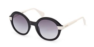 Max & Co. MO0052 04B Womens Sunglasses Black Size 50