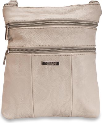 Lorenz Leather Handbag(1) 3738 - Beige