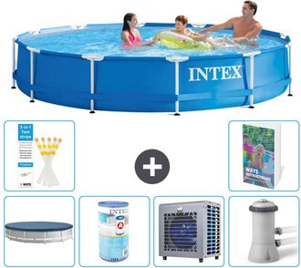 Intex Piscina Con Estructura Redonda - 366x76 Cm - 7-piezas S29