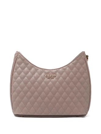 Guess Co Yarmilla shoulder bag - women - Cotton/Polyester/Polyurethane - One Size - Neutrals