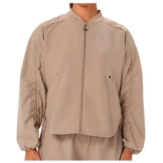 Asics Nagino Run Adjustable Jacket Laufjacke f&uuml;r Damen | braun