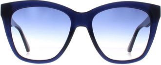Calvin Klein Vierkant Dames Blauw Kleurverloop CKJ22608S