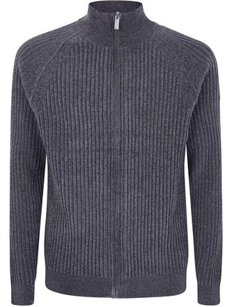 Roberto Ricci Design Velvet Rave Full Zip Knit Sweater