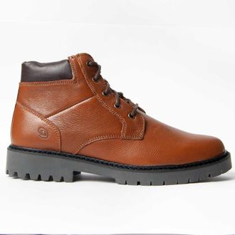 Purapiel Mens Känga Botiel10 Brown Leather - Size EU 43