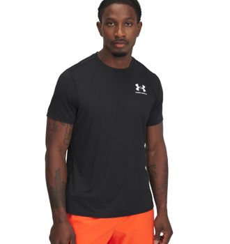 Under Armour Trainingsshirt UNDER ARMOUR UA HEATGEAR FITTED SS, Herren, Gr. XXL, weiss (schwarz,, wei&szlig;), Obermaterial: 100% Polyester, Shirts Trainingsshirt, f&uuml;r E