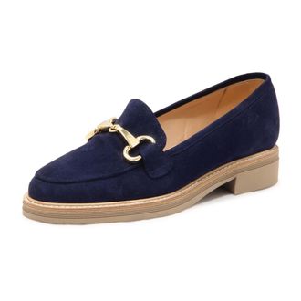 Luca Grossi Loafers, female, Blue, Size: 6 1/2 US Mocassino Wo Loafer E