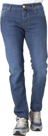 Jacob Cohen Slim Comfortabel Bard Model Blauwe Jeans - Heren - Slim Fit Jeans - Blauw - W29 - Jeans