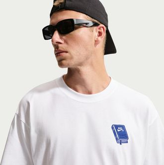 Nike Mens Nike SB Skate T-Shirt in White | IR6747-100