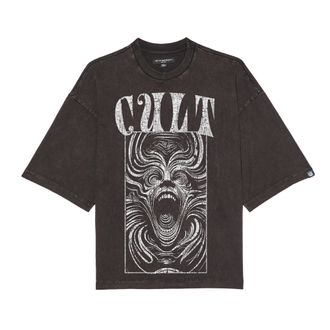 Cult of Individuality OVERSIZED SHORT SLEEVE CREW NECK TEE LOSE YOUR MIND