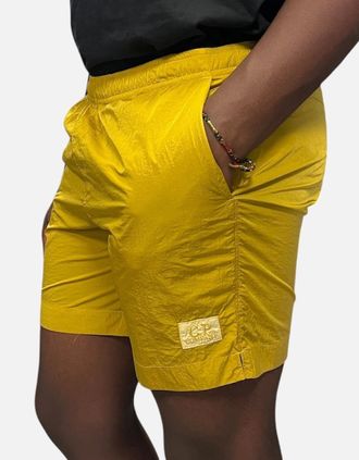 C.P. Company Mens Eco Chrome Swim Short - Nugget Gold - Size: 36/37