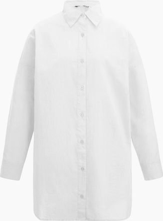 Regatta Womens Regatta Womens/Ladies Prena Cover Up Plain Beach Shirt - White - Size: 12