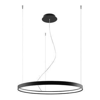 Sollux Lighting Modern Chandeliers 150x78x78cm 1xLight 3000K in Black | Size: 150 x 78 x 78 cm