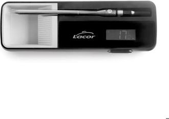 Lacor Term&oacute;metro Cocina Lacor Bluetooth Sonda Acero Inox 14 Cm