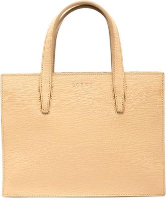 Loewe Pre-owned Loewe Leather Tote Ladies L19