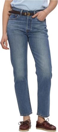 Levi's Dames, Jeans, Blauw, Maat: W29 L28