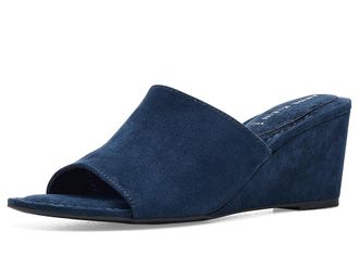 Anne Klein Charisma Womens Dress Zip Boots Navy Suede : 9.5 M, Synthetic