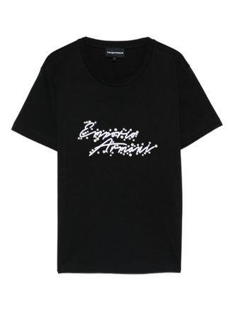 Emporio Armani Logo Cotton T Shirt