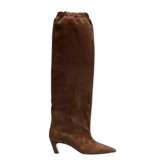 Ash Ash, Schoenen, Dames, Bruin, 39 EU, Leer, Victoria Over-the-Knee Boot