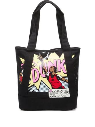 Nike Jordan Jam Dunk tote bag - unisex - Cotton - One Size - Black
