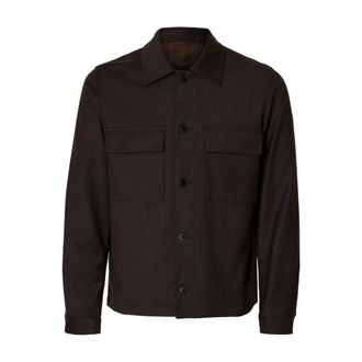 Selected Heren, Jassen, Bruin, Maat: 2XL