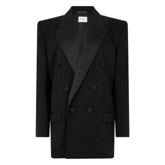 Saint Laurent Mujer, Chaquetas, Negro, Talla: S