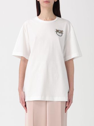 Pinko T-shirt Strepitoso in jersey con logo Pinko