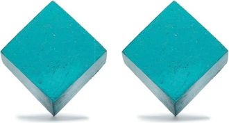 Monies Orecchini geometrici - Blu