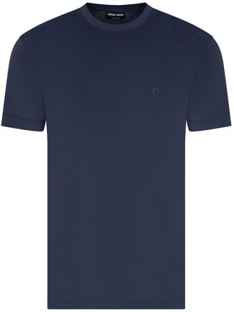 Giorgio Armani Asv Cotton Crew Neck T-Shirt Clothing